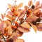 18 Inch Fall Leaves Wreath Fall Wreath Autumn Wreath for Front Door with Fall Leaves